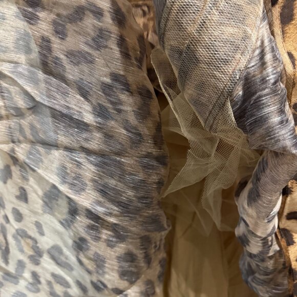 Zimmermann leopard print crystal strap Maxi dress Size 0 - Picture 14 of 15